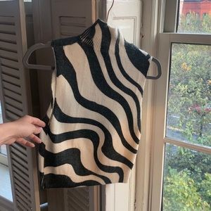 Zara cropped turtleneck